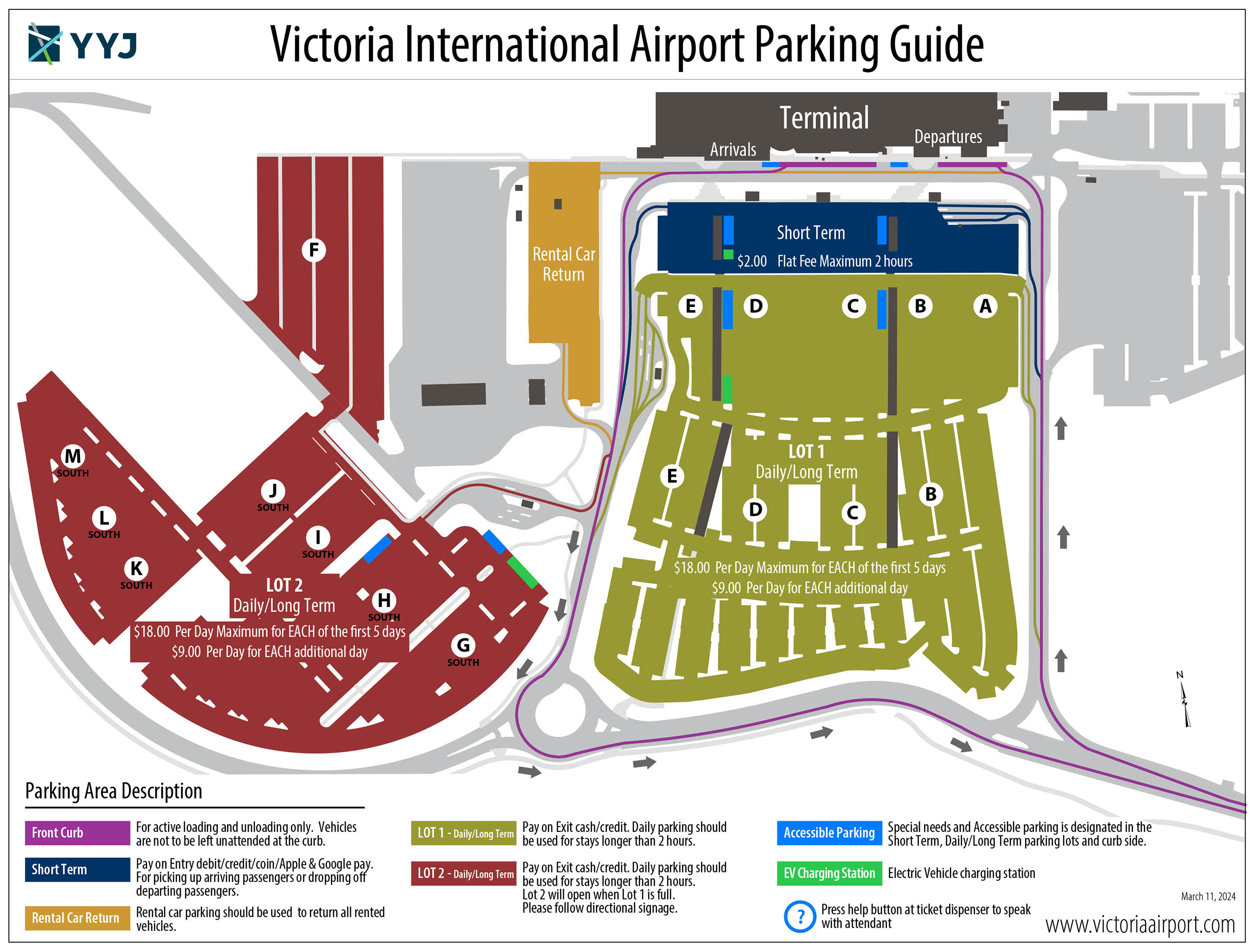 Parking Victoria Airport Authority